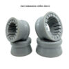 Anti indentation rubber sleeve warping machines accessories Textile machinery parts