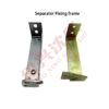 Separator Fixing frame Aluminium Double twister accessories Textile machinery parts