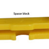 Single Spacer block Spinning frame accessories Textile machinery parts