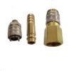 Copper Quick coupling nozzle Texturing machine Connection cover Textile machinery parts Doubling winders
