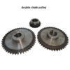 Double chain pulley  Double twister machine parts Textile machinery parts