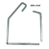 Side cree Spinning machine accessories steel wrap knitting machine accessories