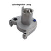 Cavity  Rotor spinning frames parts Textile machinery parts Doubling winders