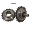 Sprocket Double twister machine parts Textile machinery parts