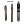 Worm shaft  Double twister machine parts Textile machinery parts