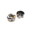 High Temperature Resistant Titanium Coated Bobbin Case with Spring Plate for Computerized & Industrial Lockstitch Machine