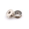 55623 Slotted Iron Bobbins, Computerized Flat Lockstitch Machine Bobbins / Thread Cores for Industrial Sewing