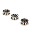270010 Full Steel Perforated Flat Bobbins, Computerized Lockstitch Sewing Machine Thread Cores