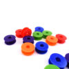 Colored Plastic Bobbins for Lockstitch Machine, Box Packed Sewing Thread Cores