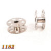 1182 Perforated Large Iron Bobbins for Double Needle Sewing Machine