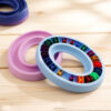 Bobbin Rings & Storage Box, Rubber Rings, Sewing Bobbin Organizer