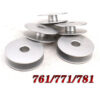 781 7771 761 Beveled Anodized Aluminum Bobbins, Buttonhole Machine Parts