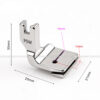 P5W All-Steel Wide Gathering Foot, Lockstitch Machine