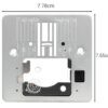 Household multi-function sewing machine needle plate Q60D, compatible with SINGER 4423, 5511, 6335, 443