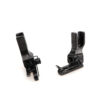 Black Steel High-Low Collar Foot for Sewing Machine, Edge Stitch Foot CR CL for Shirts
