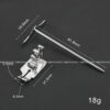 P60600-G 1/4″ Quilting Foot with Guide Bar, Household Sewing Machine