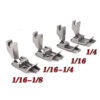 SP-18 All-Steel Double-Edge Presser Foot, Pocket Trimming Foot, Double Stitch Foot for Back Pockets & Jeans