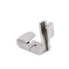 Curved Hemming Foot & Hemmer Folder, specially for hem folding of silk and chiffon fabrics